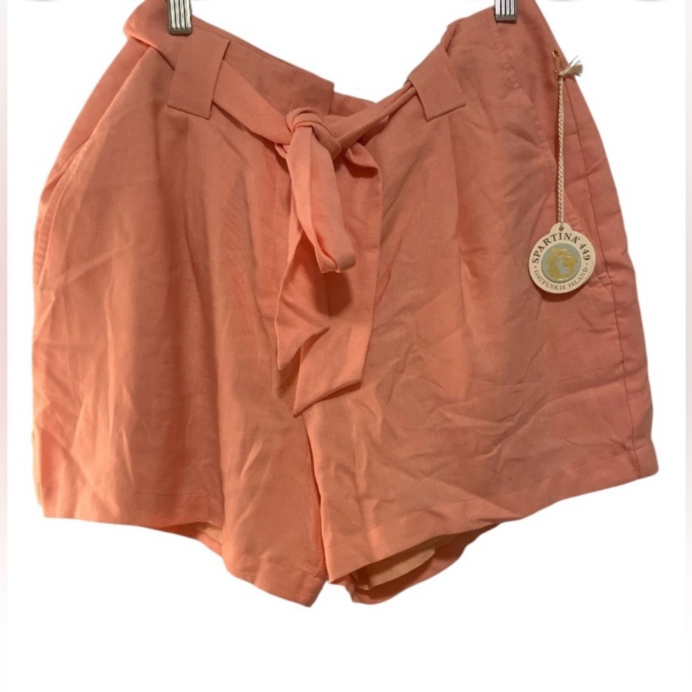 Spartina 449 High Waist Coral Shorts